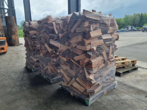 [ARD021] Bois de chauffage WDF Hêtre sec, palette vrac filmée (2m3)